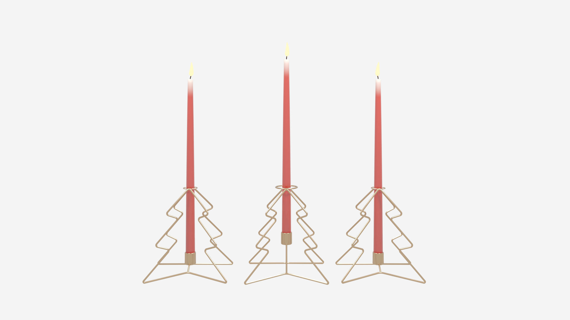 Christmas Decorations Collection 3D model_25