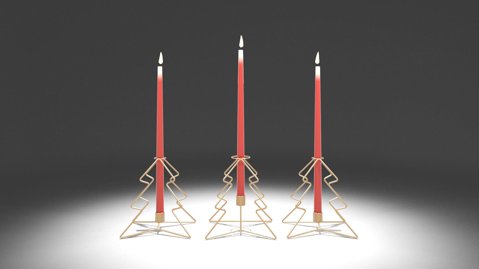 Christmas Decorations Collection 3D model_22