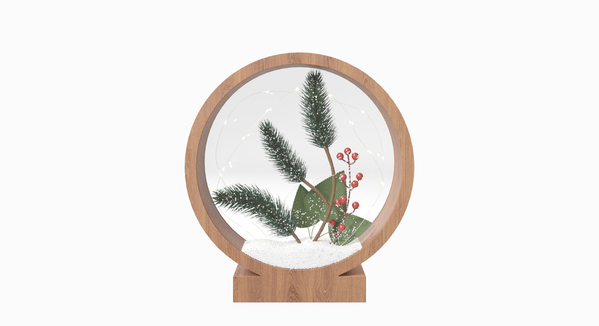 Christmas Decorations Collection 3D model_49