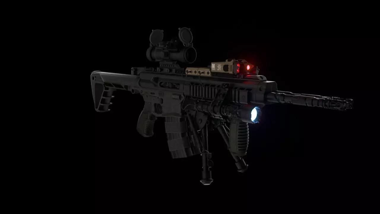 Gilboa Snake DBR 3D model_0