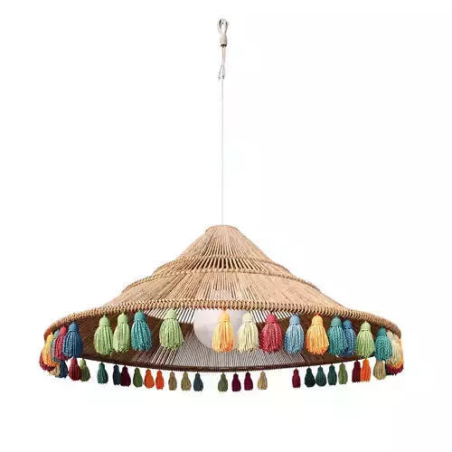 African Pedant Interior Exterior Lamp