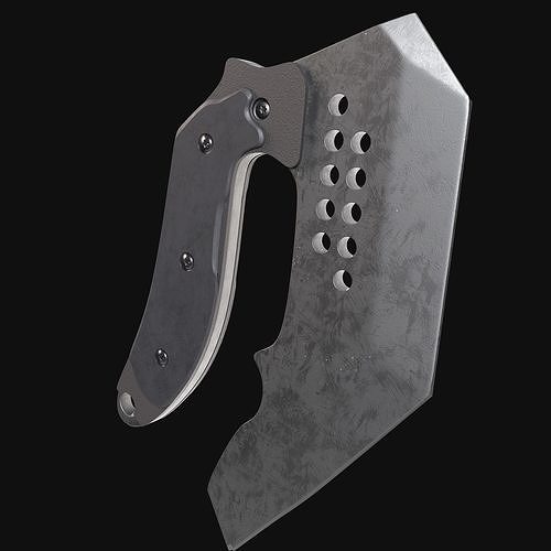 tactical knife Free low-poly 3D model