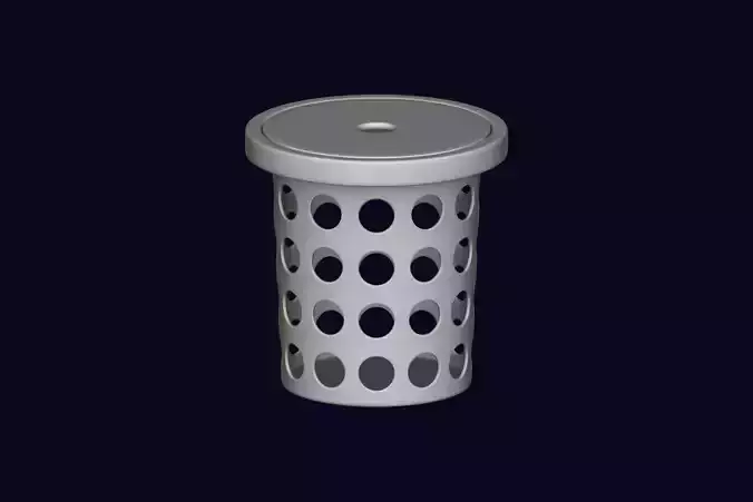 Laundry Basket 3D model