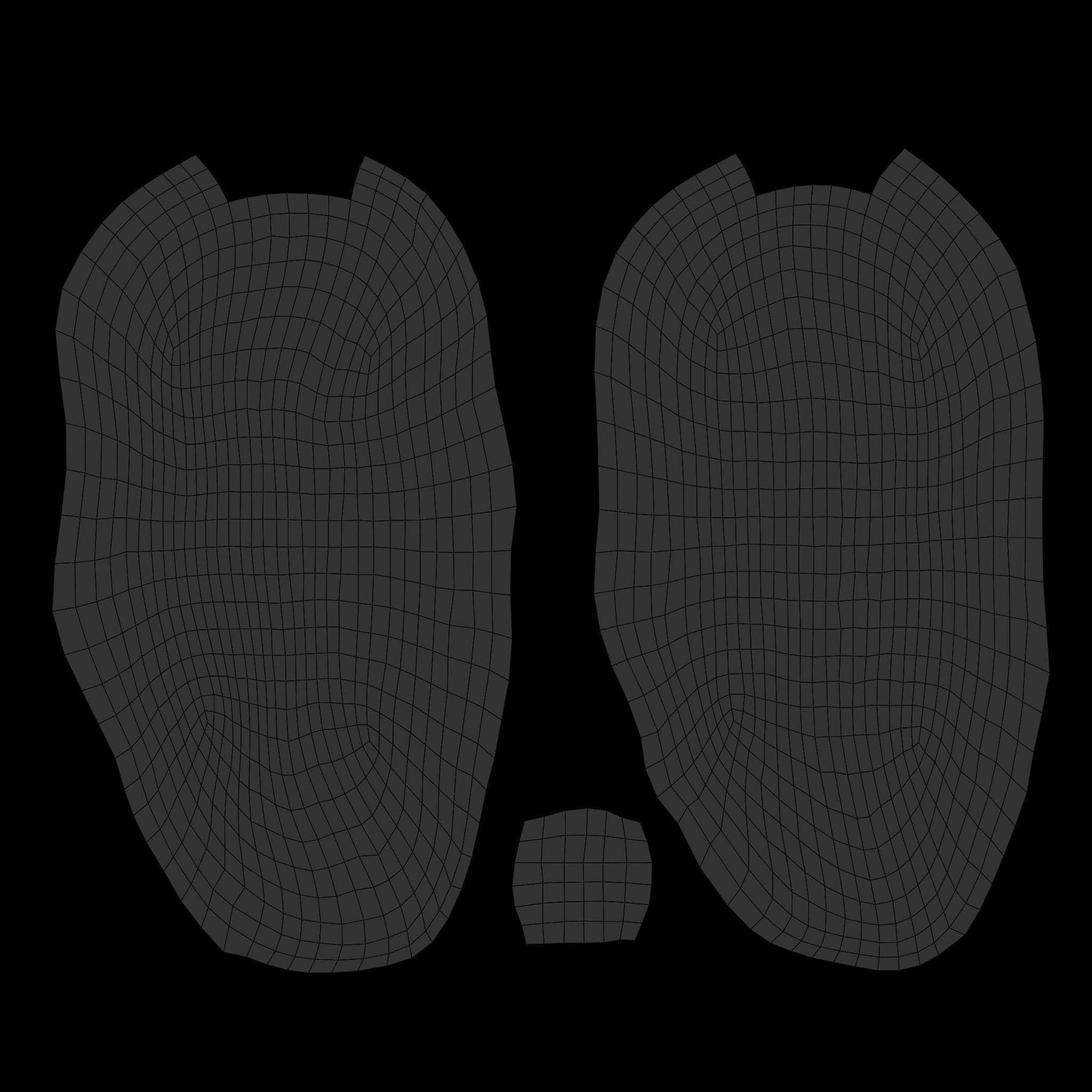 Dates date fruit Low-poly 3D model_16