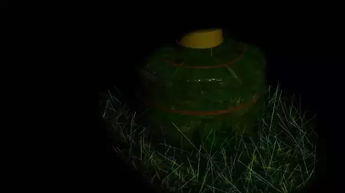 filter from a gas mask GP-5 3D model