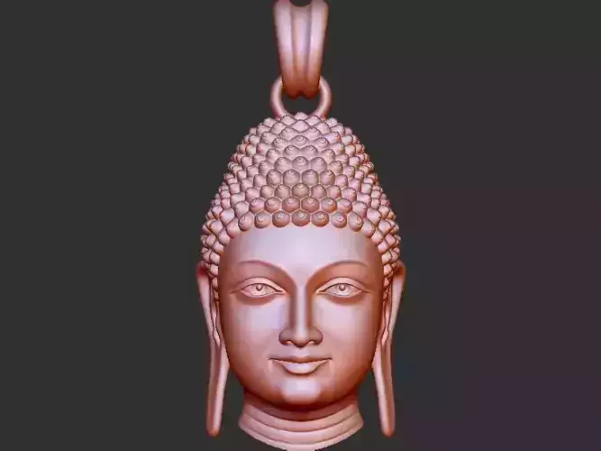 Buddha Head Loket