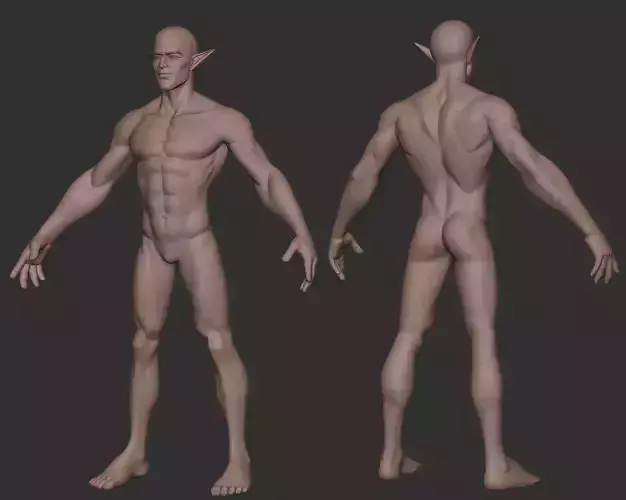 Elf Basemesh