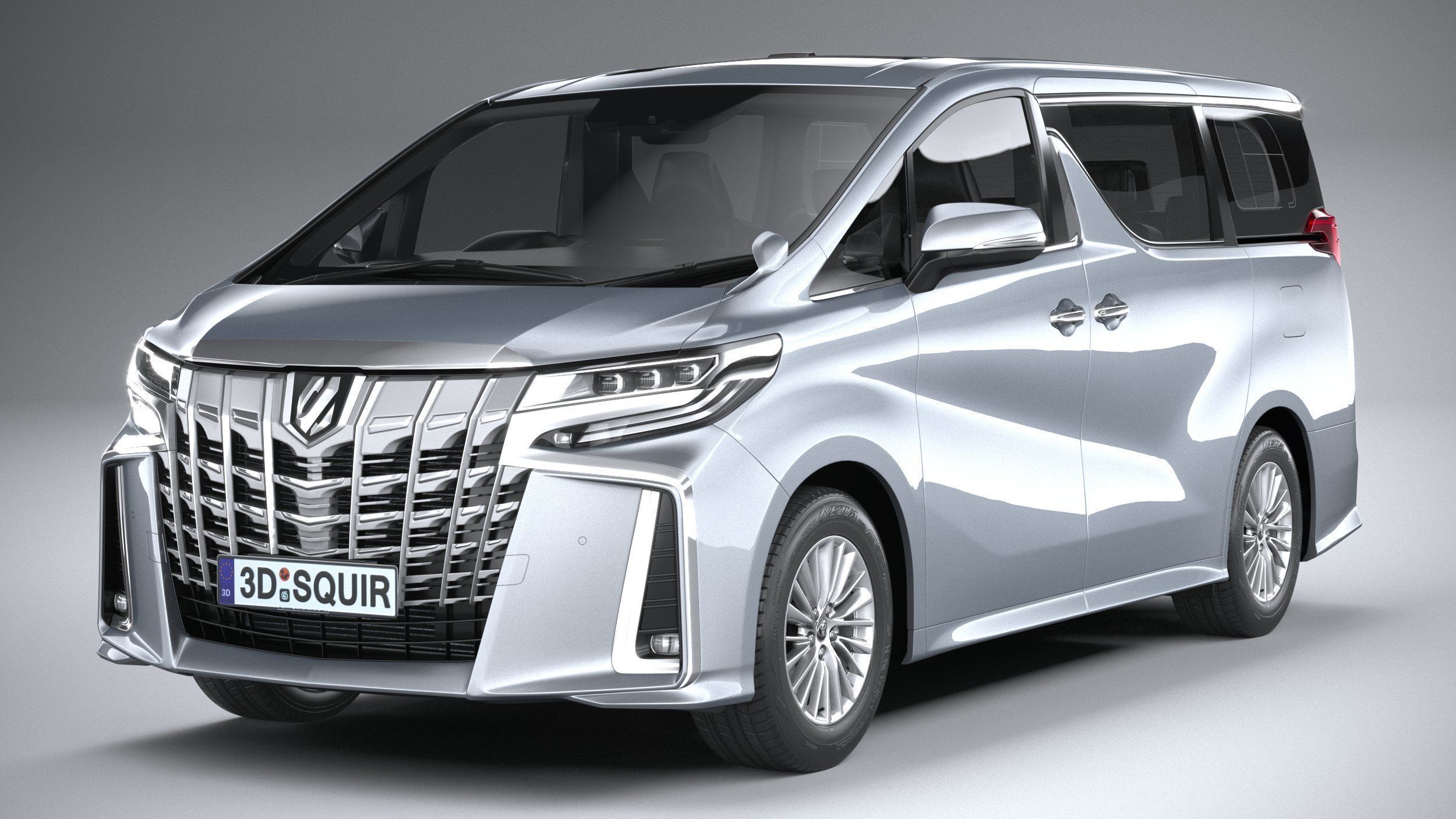 Toyota Alphard 2023 3D model | CGTrader