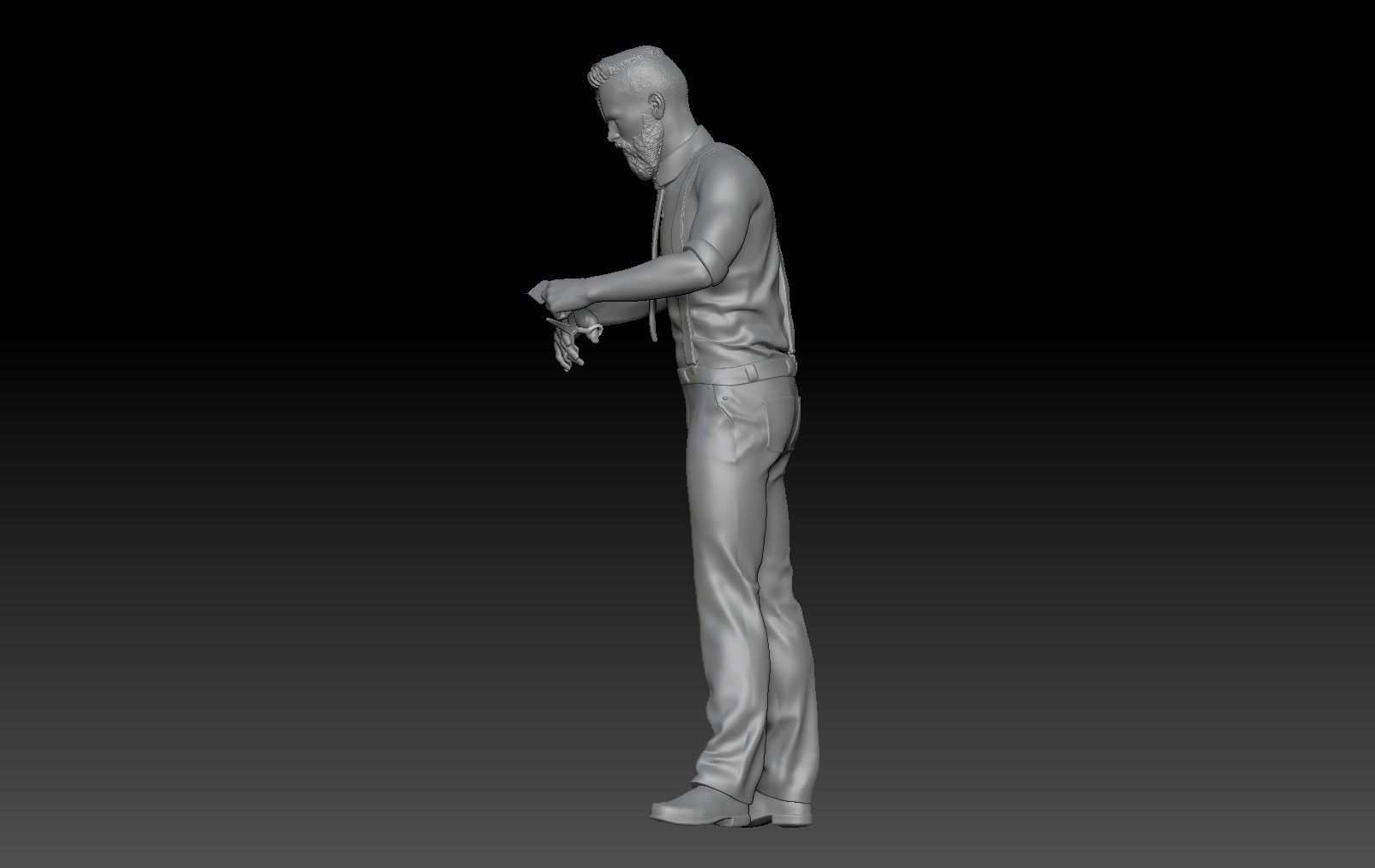 BARBER SHOP 1 3D print model_2