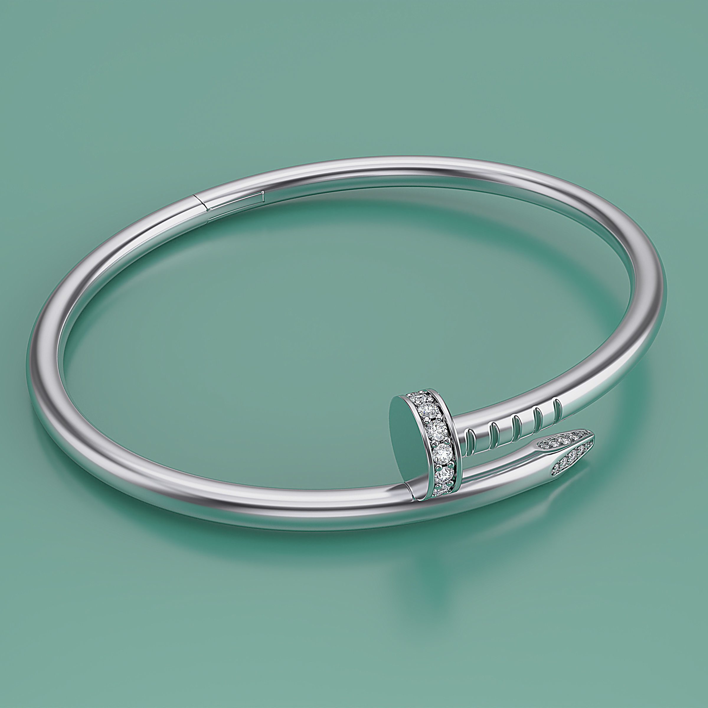 Bracelet Size 17 3D print model_1