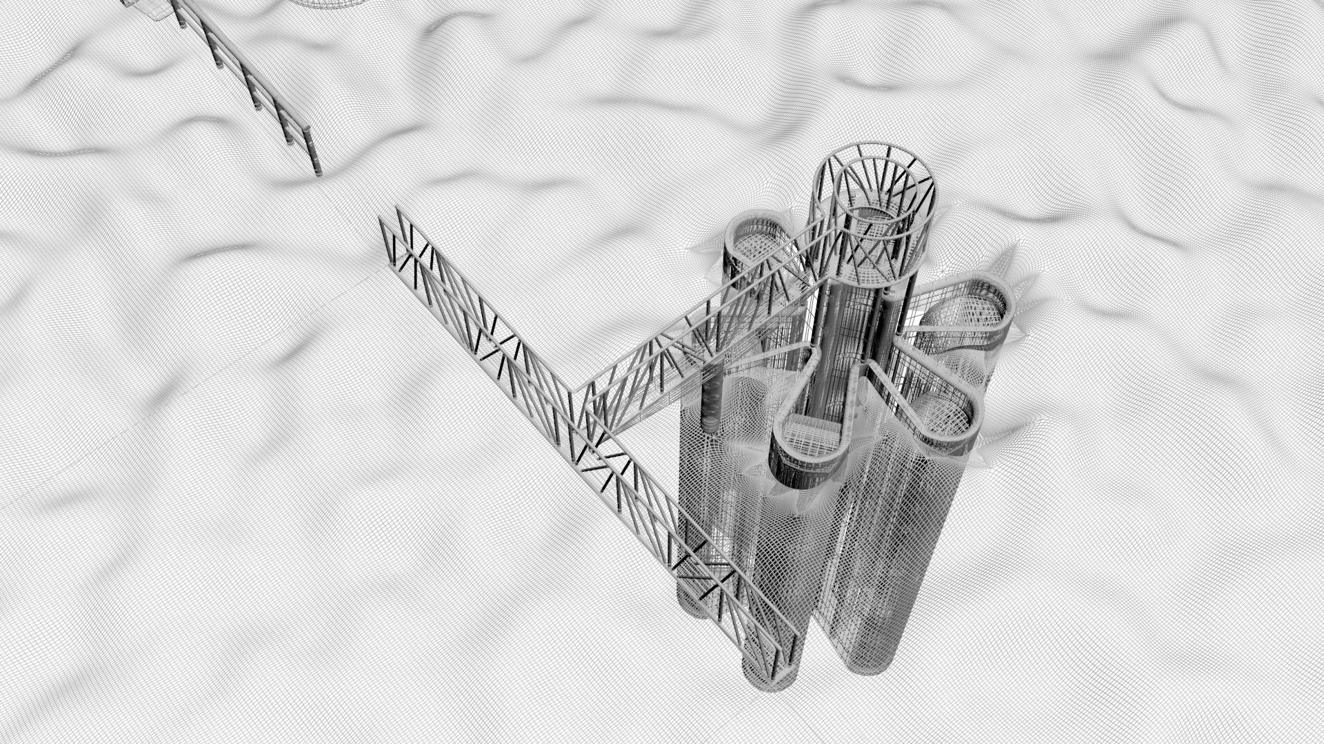 Reservoir of Kechut 3D model_27