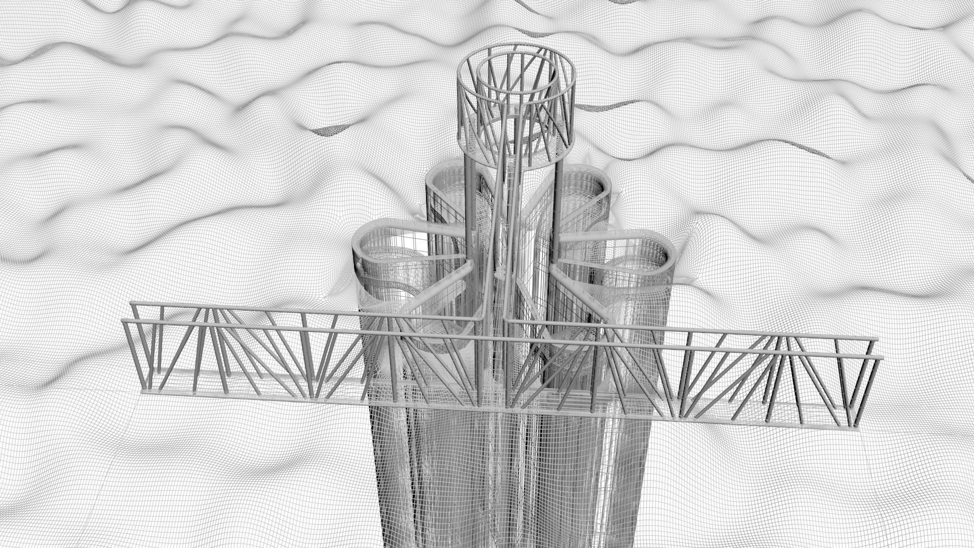 Reservoir of Kechut 3D model_29