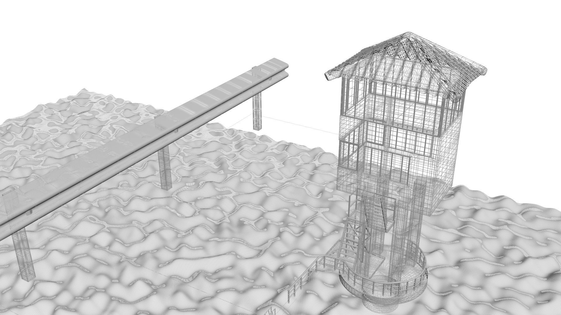 Reservoir of Kechut 3D model_25