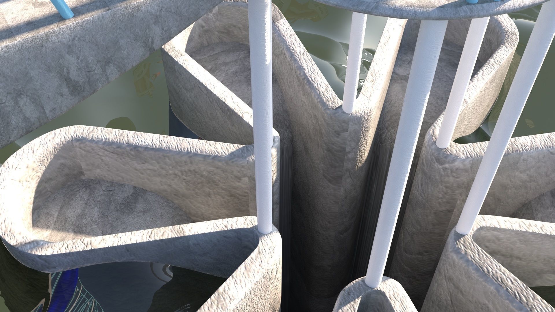 Reservoir of Kechut 3D model_5