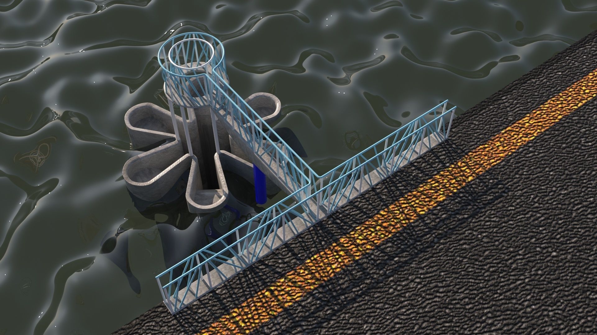 Reservoir of Kechut 3D model_21