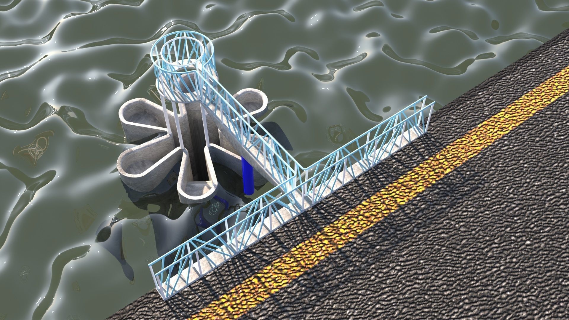 Reservoir of Kechut 3D model_22
