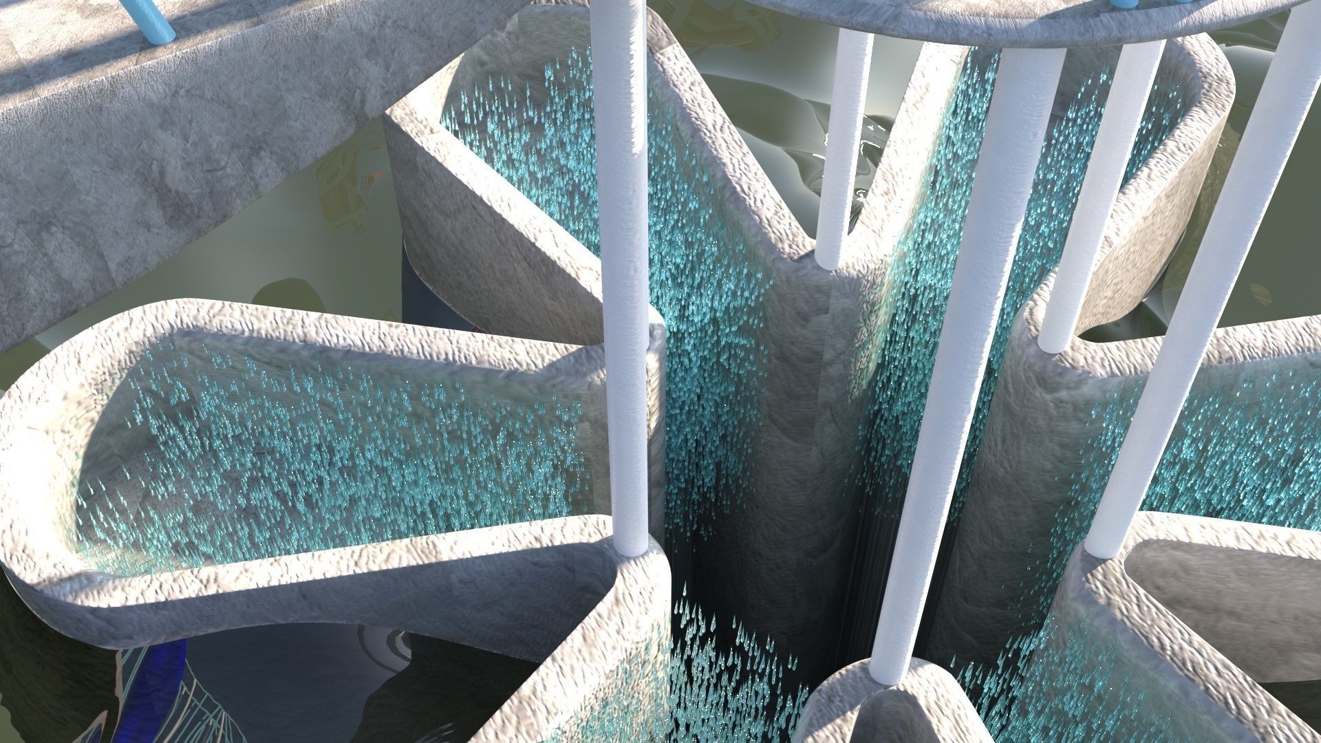 Reservoir of Kechut 3D model_6
