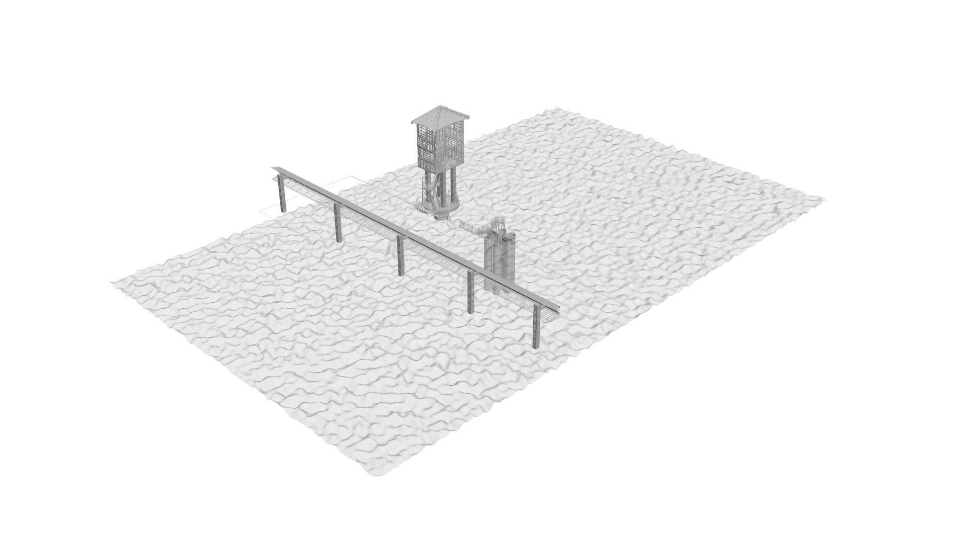 Reservoir of Kechut 3D model_23