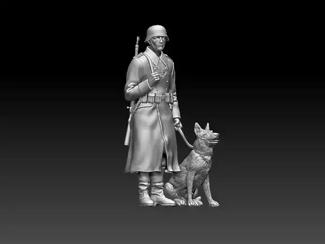 FELDGENDARMERIE SHEPHERD DOG