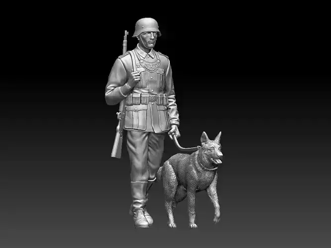 FELDGENDARMERIE SHEPHERD DOG