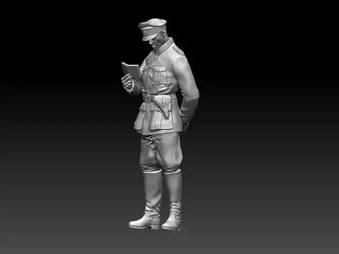 Feldgendarmerie German soldiers 3D print model