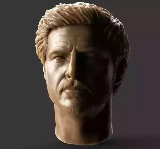 Joel - Pedro Pascal  Head - The Last of Us 3D print model