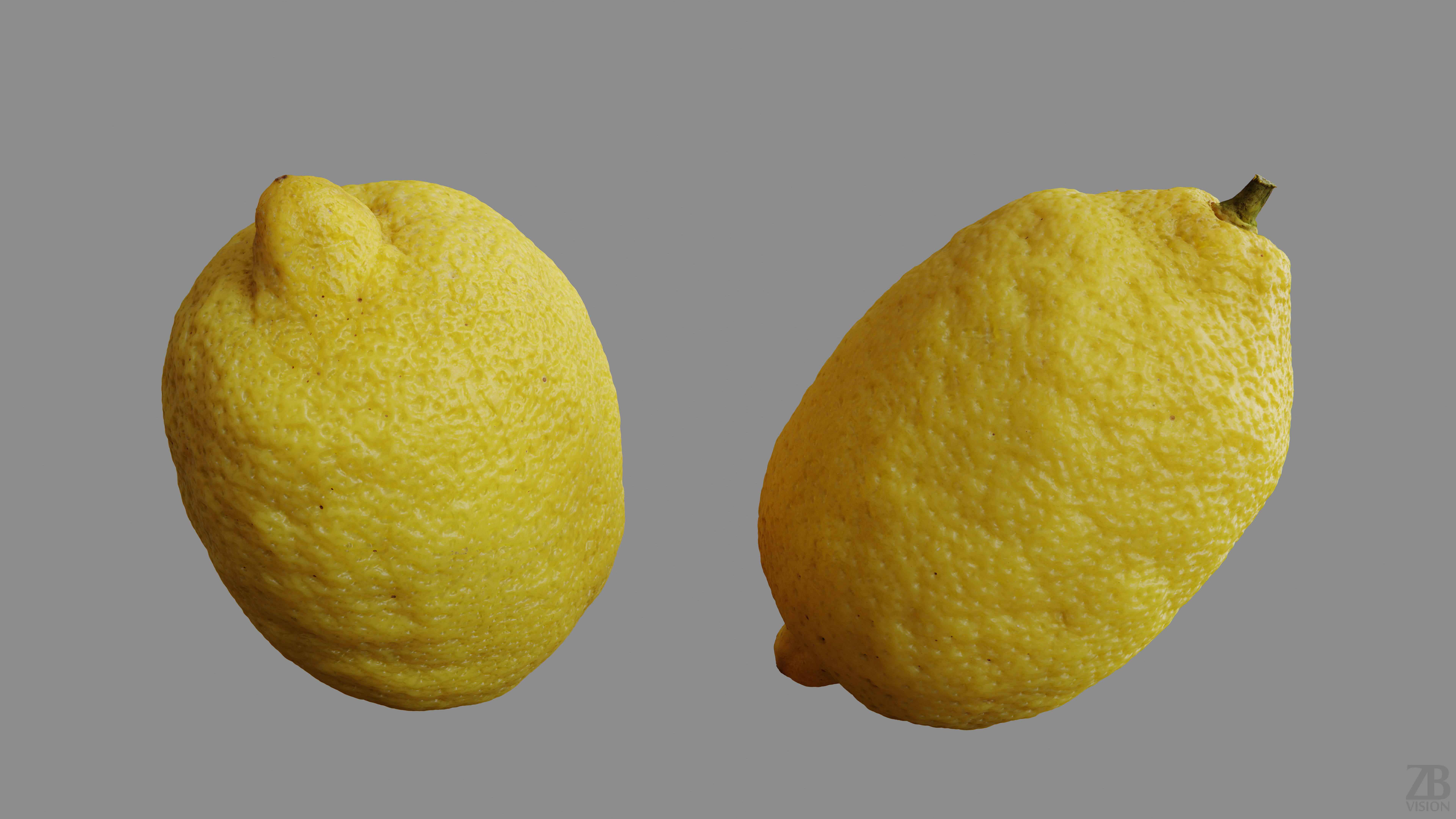 Lemon 3D model_9