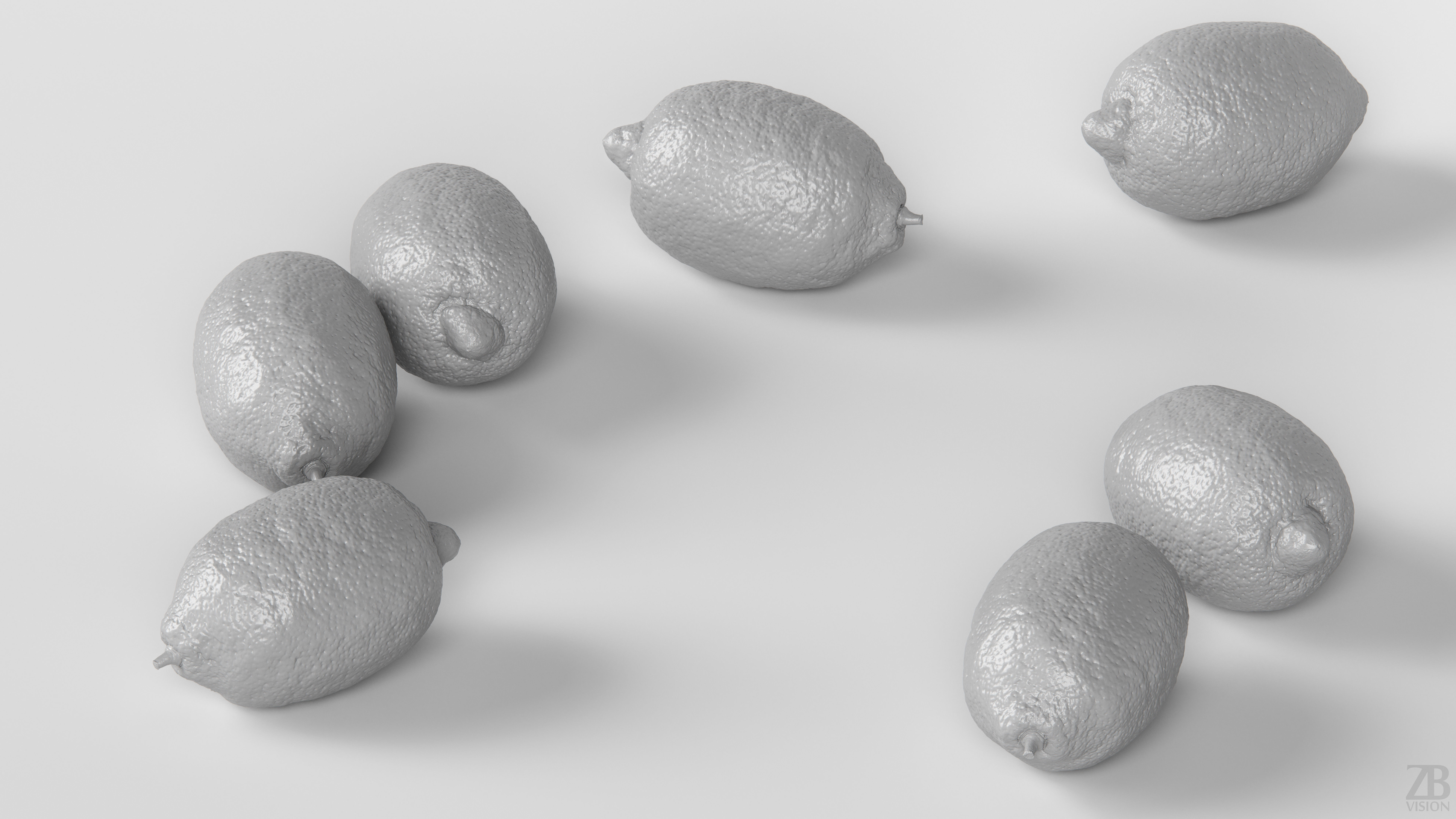 Lemon 3D model_3