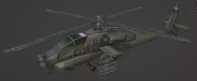 Apache helicopter