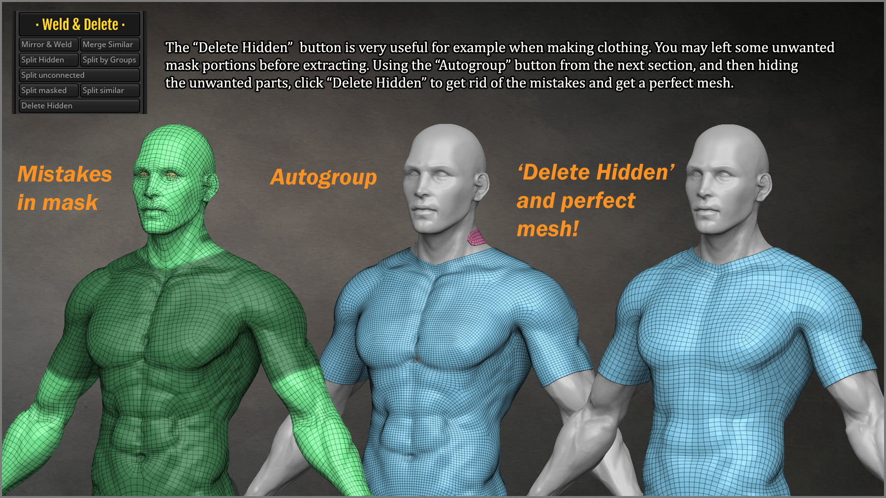 Easy Mesh ZBrush Plugin 3D model_5