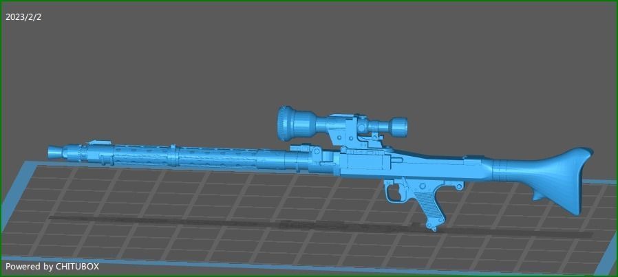 DLT-19X TARGETING BLASTER INFERNO SQAD STAR WARS STORMTROOPER 3D model_2