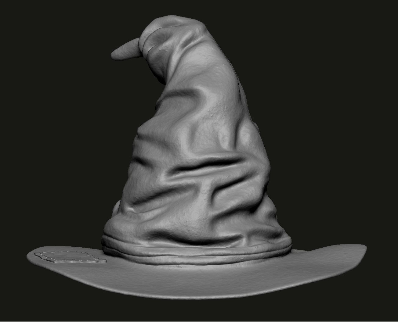 Hogwarts hat 3D print model_2
