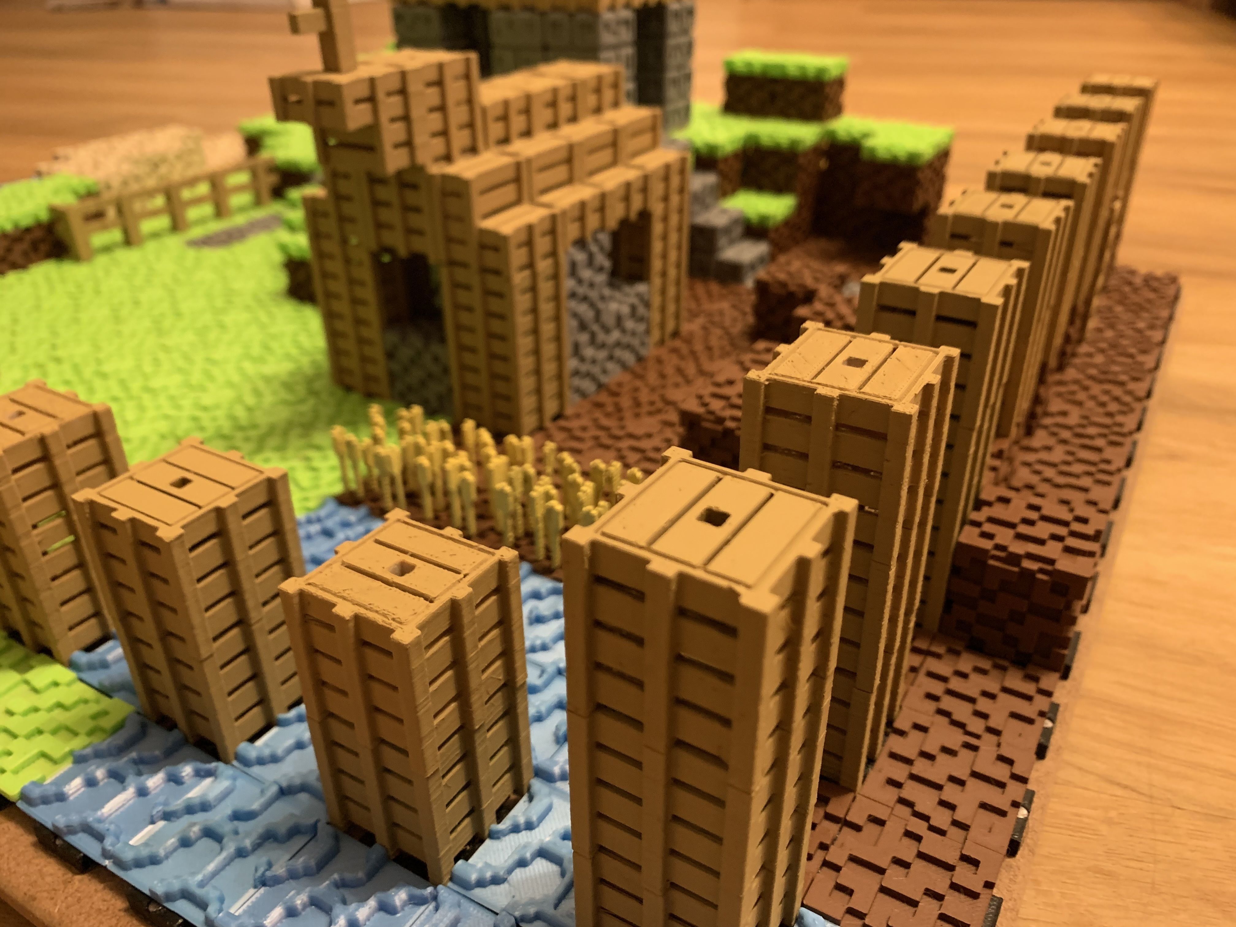 Blocks board game 3D print model_7