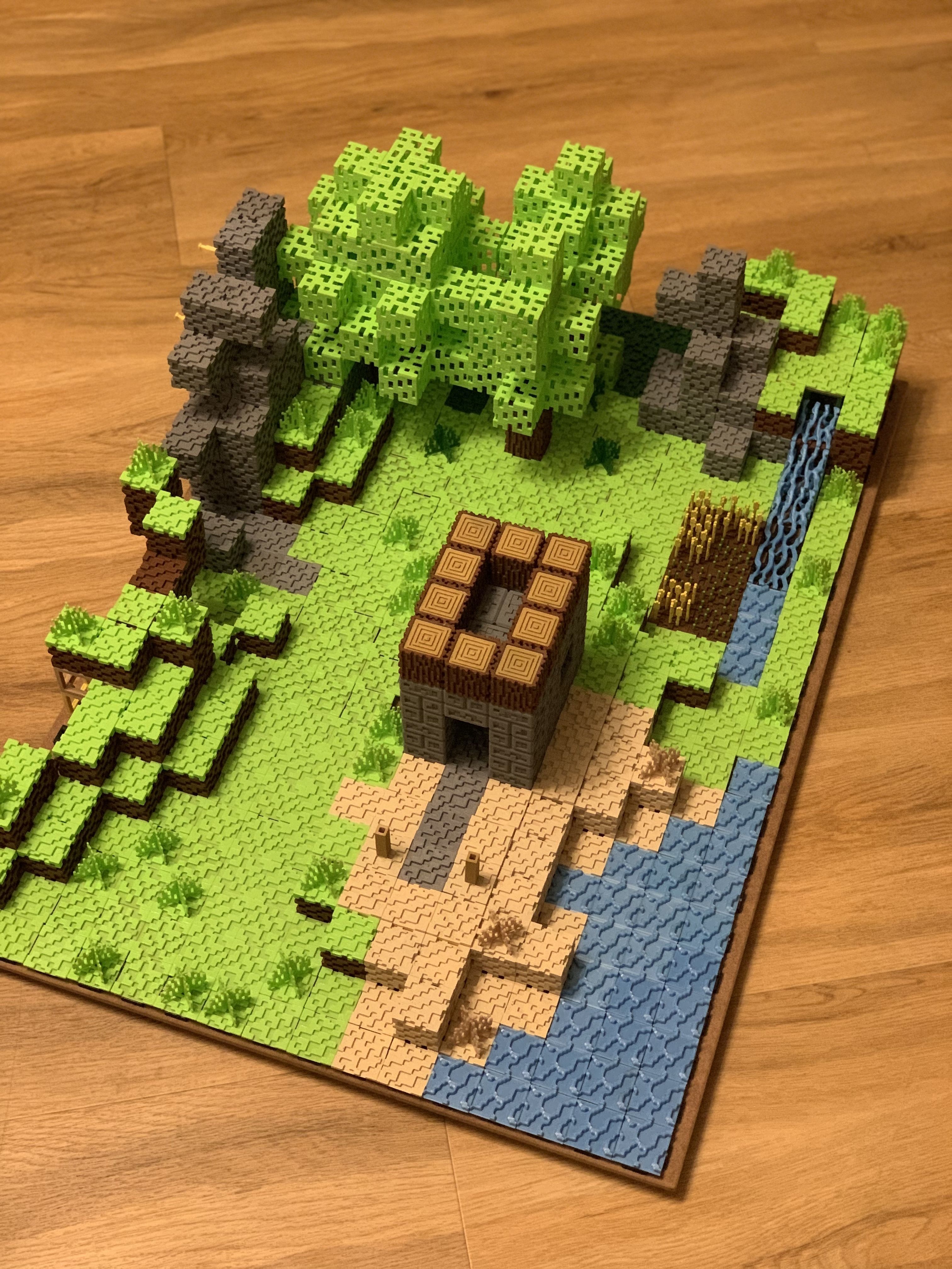 Blocks board game 3D print model_4