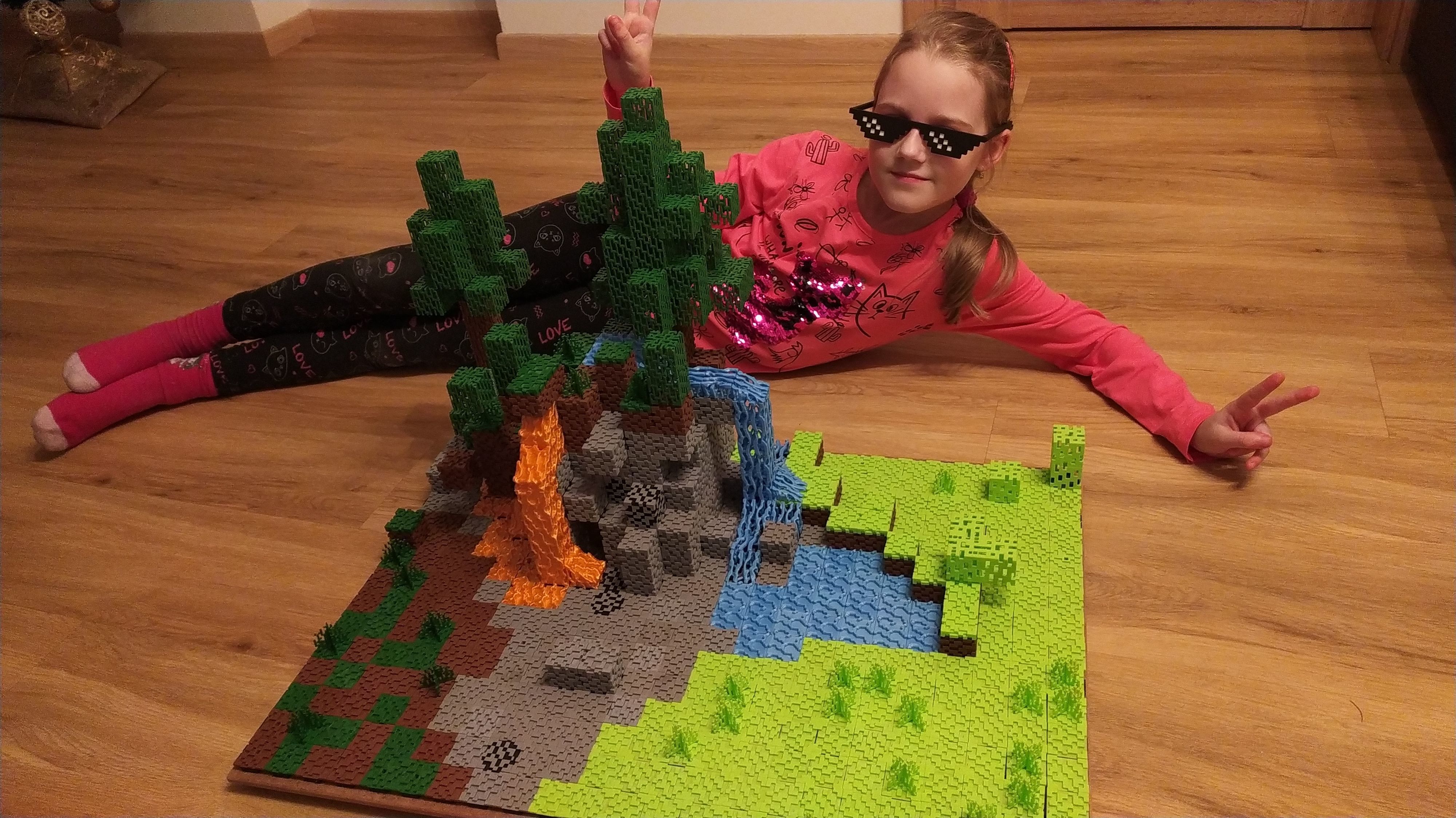 Blocks board game 3D print model_9