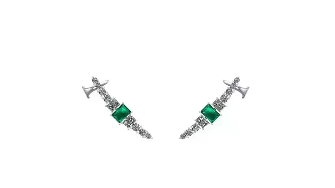 Earcuff esmeralda