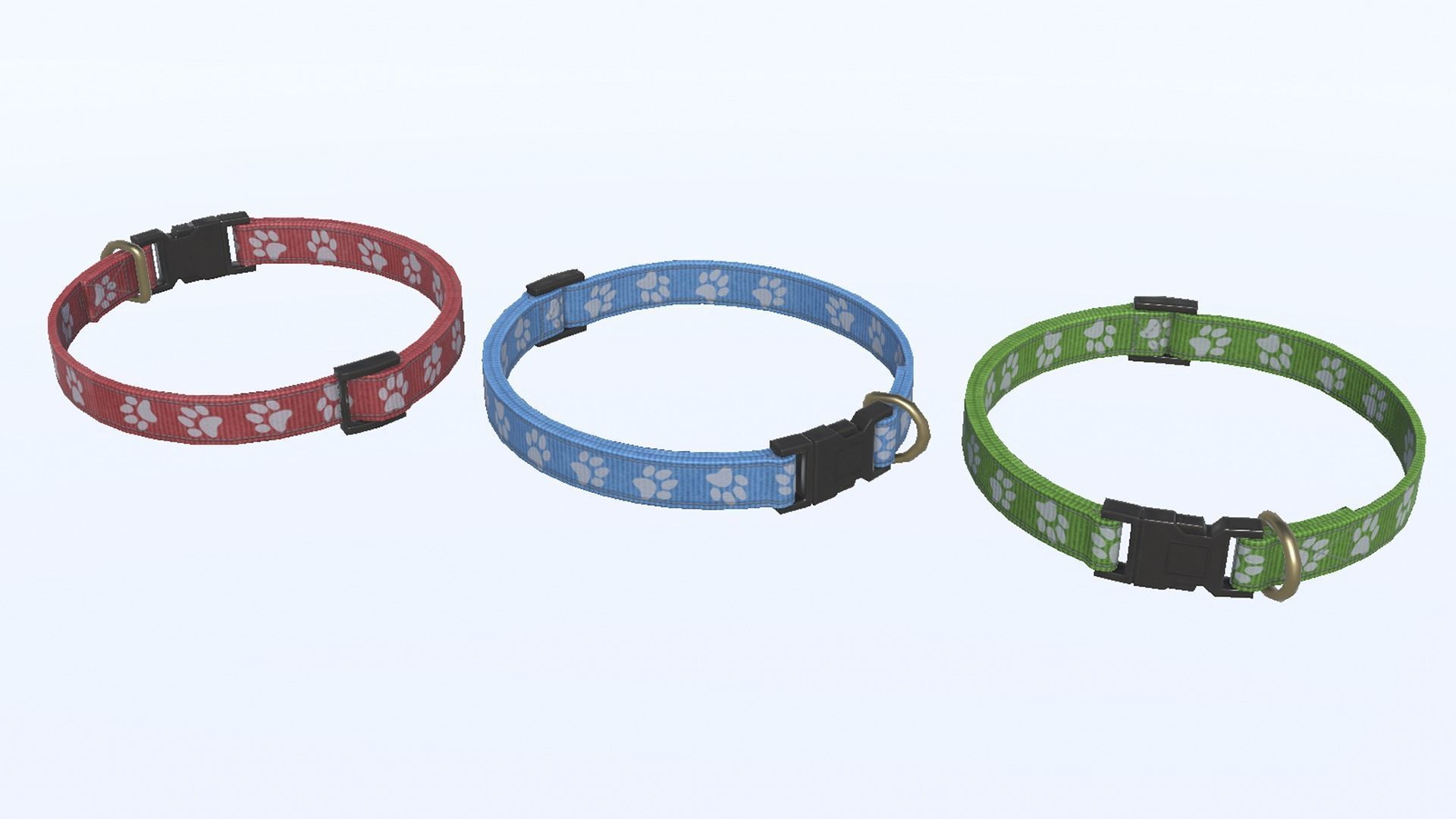 Cats - Simple Low-poly 3D model_19