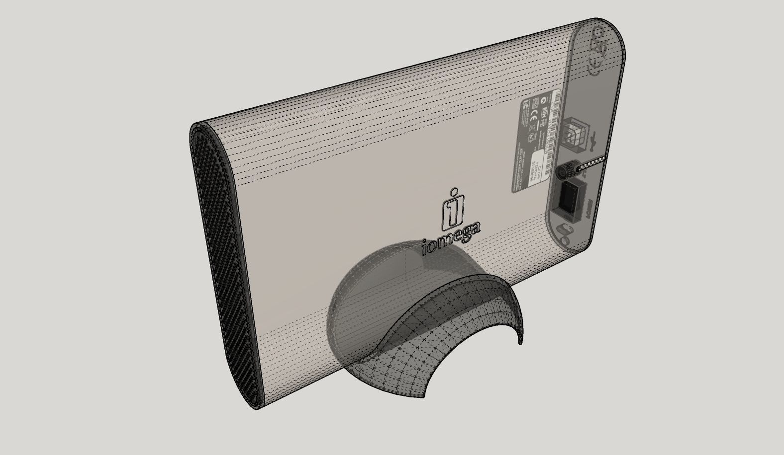 iOmega LDHD-UP 31758600 Hard Drive 3D model_9