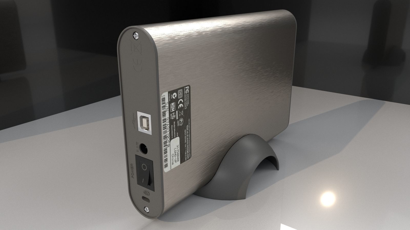 iOmega LDHD-UP 31758600 Hard Drive 3D model_2