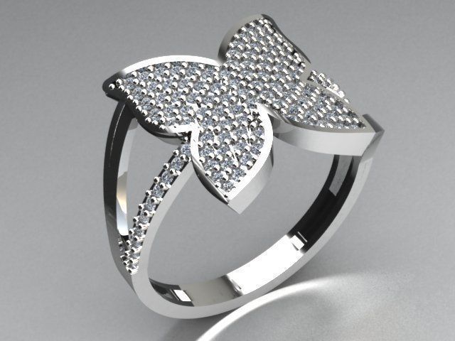 jewwelry ring 3D print model_3