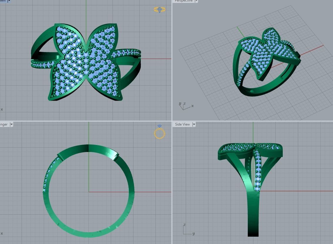 jewwelry ring 3D print model_8