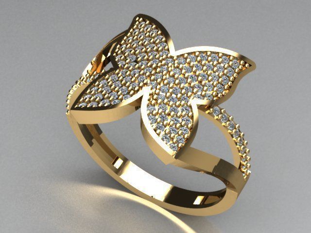 jewwelry ring 3D print model_2