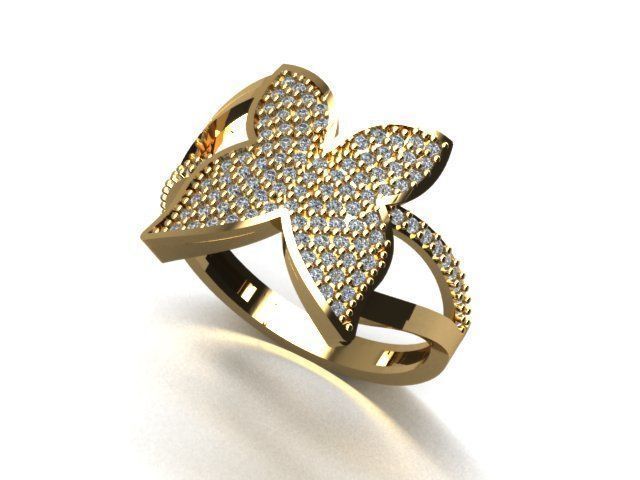 jewwelry ring 3D print model_4