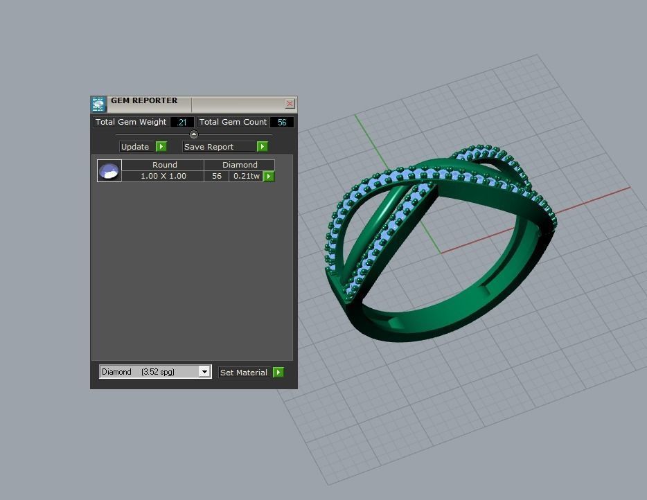 jewelry ring 3D print model_15