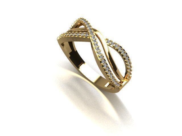 jewelry ring 3D print model_4