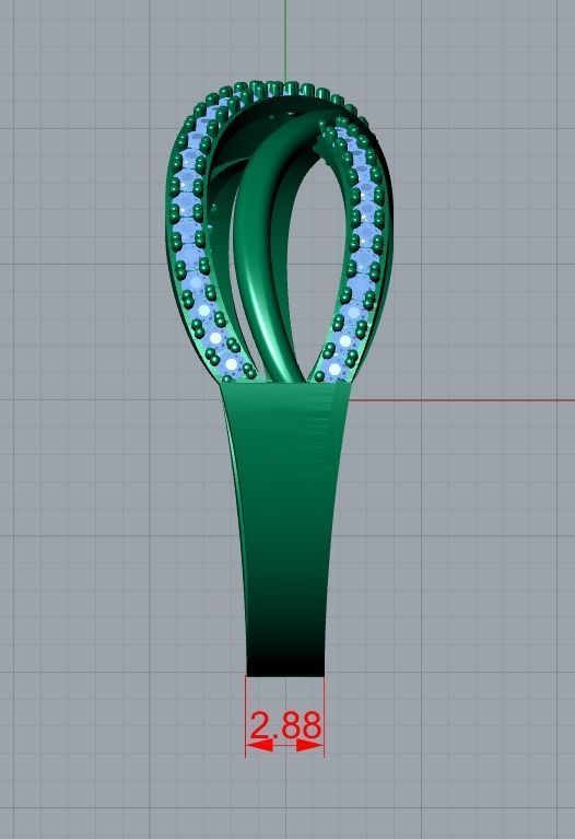 jewelry ring 3D print model_13
