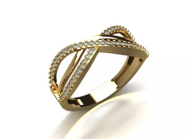 jewelry ring 3D print model_0