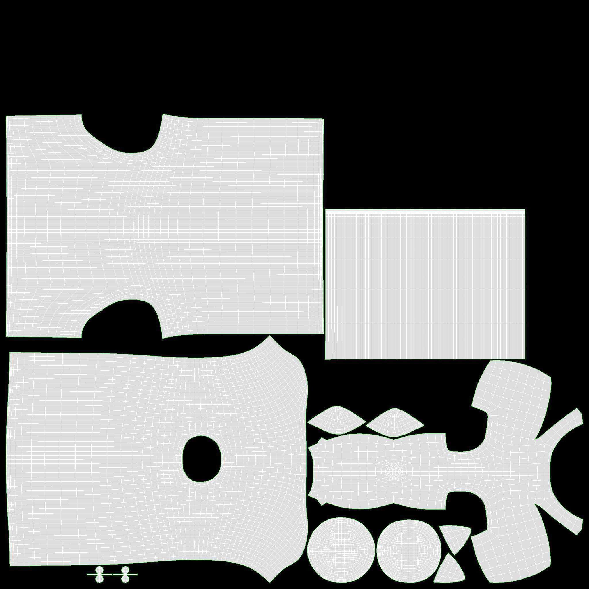 Ceramic Cat Vase 3D model_8