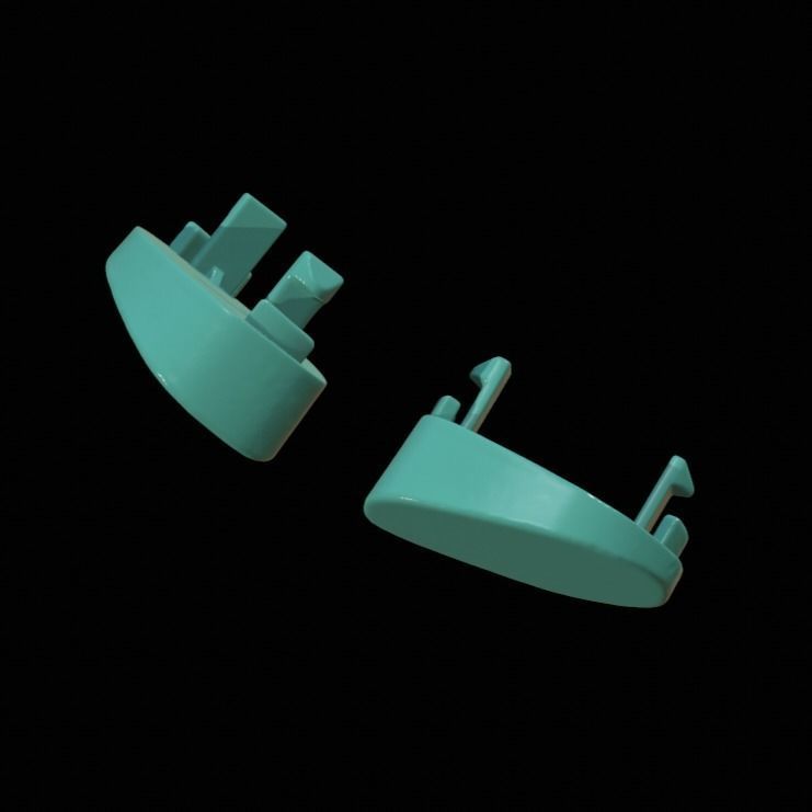 Honda cbr 650r front turn signal cover 3D print model_3