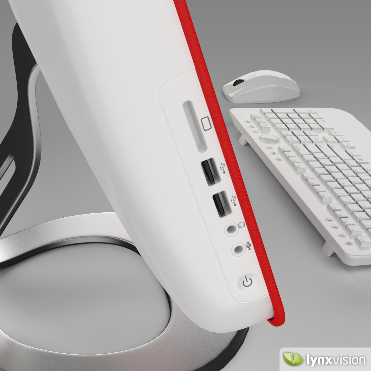 Dell Studio One AIO 3D model_3